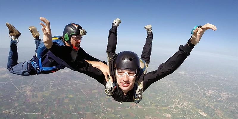 Saut en Parachute - Stage PAC